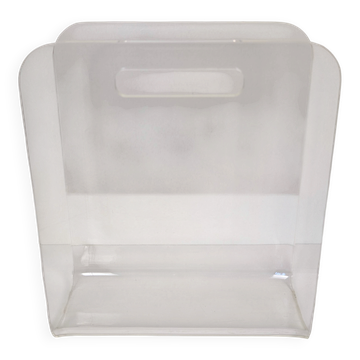 Acrylic magazine rack