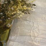 Tableau HST "Bouquet de fleurs" post impressionniste signé A. De Luca + cadre