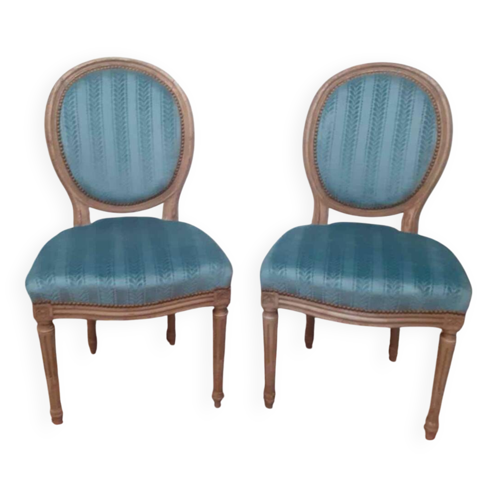 Louis XVI style medallion chair