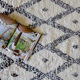 Tapis beni ourain 117x337cm