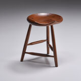Studio furniture american craft stool - 1960s