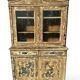 Large two-body sideboard Louis Philippe – blue beige patina