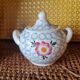 Sugar bowl, Sarreguemines earthenware factory, France