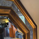Antique gold mirror Deknudt