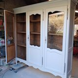 Small renovated beech bookshelf