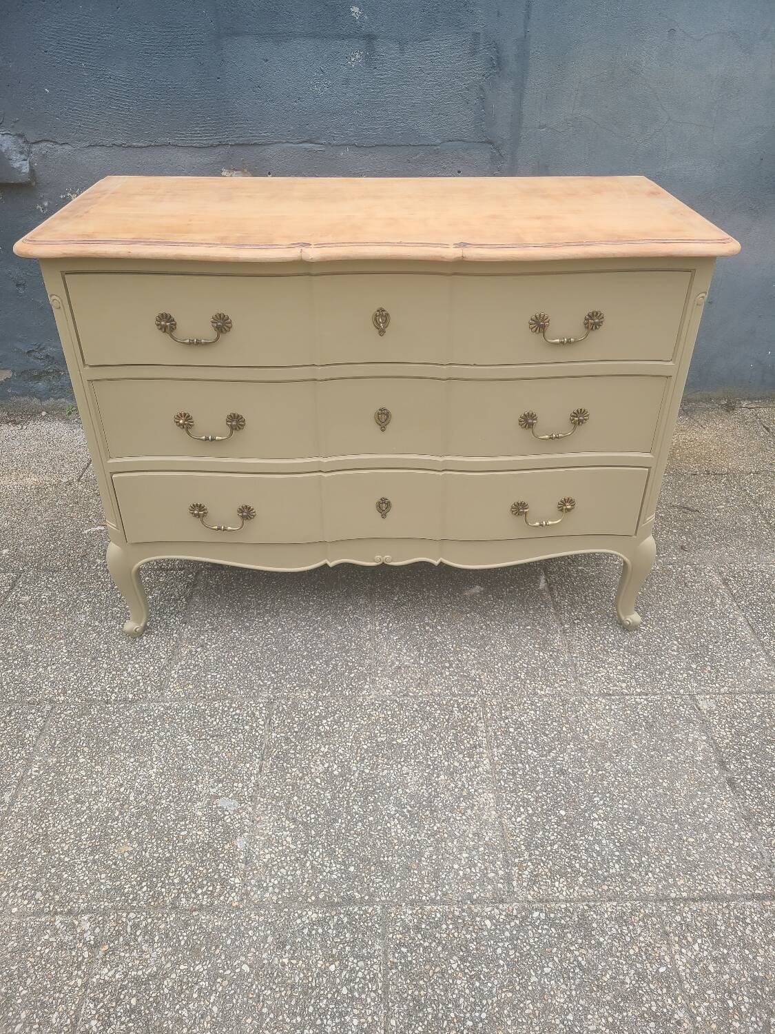 Renovated crossbow chest of drawers