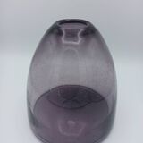 Vintage bubble glass vase