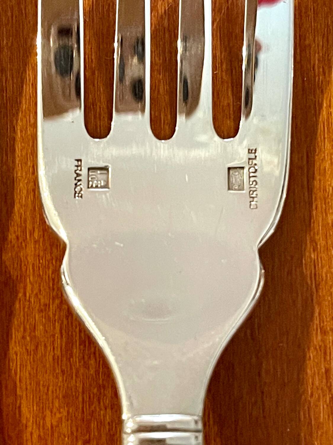 Christofle aria 6 fish cutlery set (12 pieces)