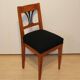 Biedermeier Side Chair, Cherry Wood, South Germany, 1830s