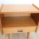 2 compass foot bedside tables