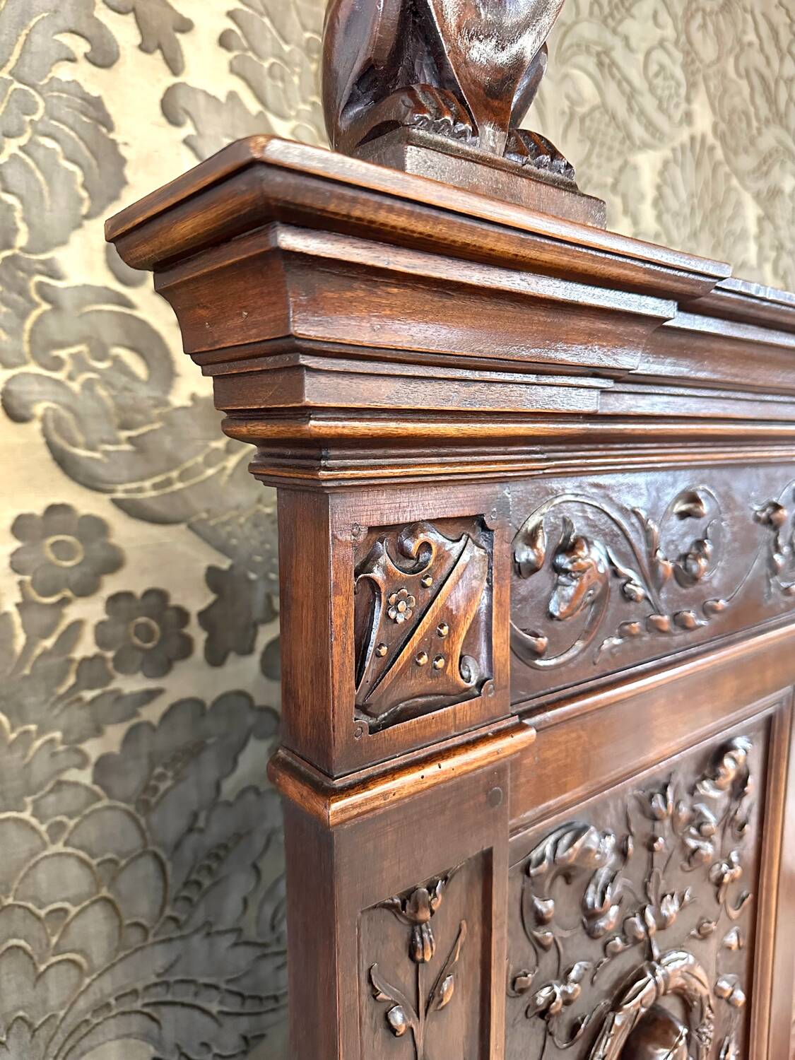 Renaissance style bank safe