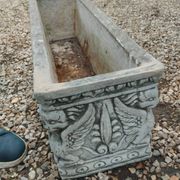 Paire de Médicis jardinières en pierre ancienne