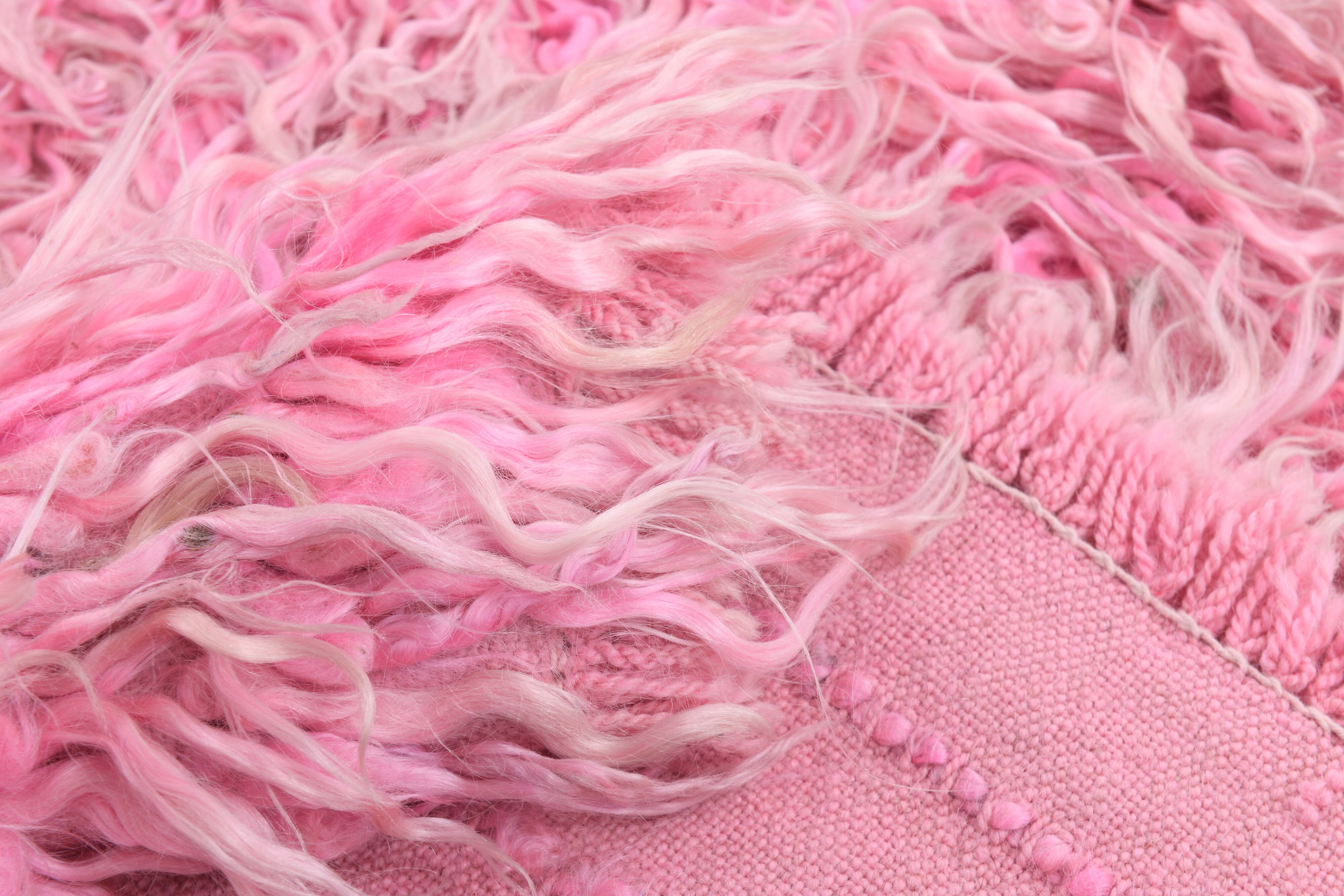 8x11 dusty pink anatolian vintage rug,243x334cm