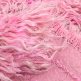 8x11 dusty pink anatolian vintage rug,243x334cm