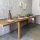 Table de ferme 180/280x80cm