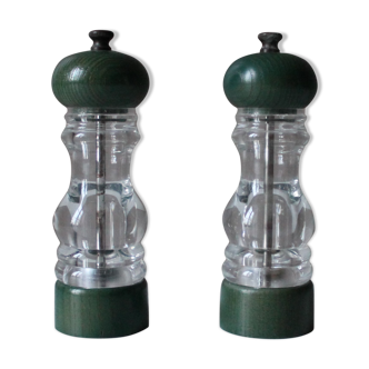 Salt and pepper duo 'Peugeot' from the vintage years