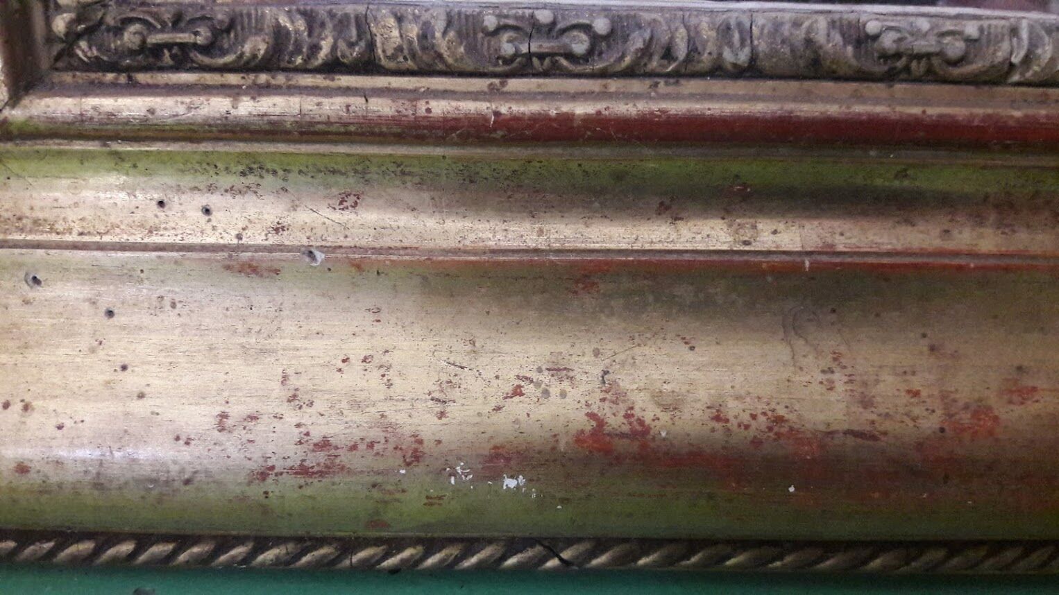 Gold foil mirror 90x78