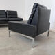 Leather Sofa and Armchair design Hans Peter Piehl for Wilkhahn 60s