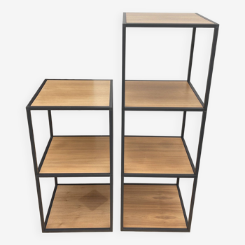 Fatboy Molecube vertical shelf Walnut