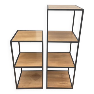 Fatboy Molecube vertical shelf Walnut