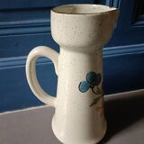 St. Clement blue flower pitcher