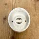 Vintage White Porcelain Wall Light, 1970s