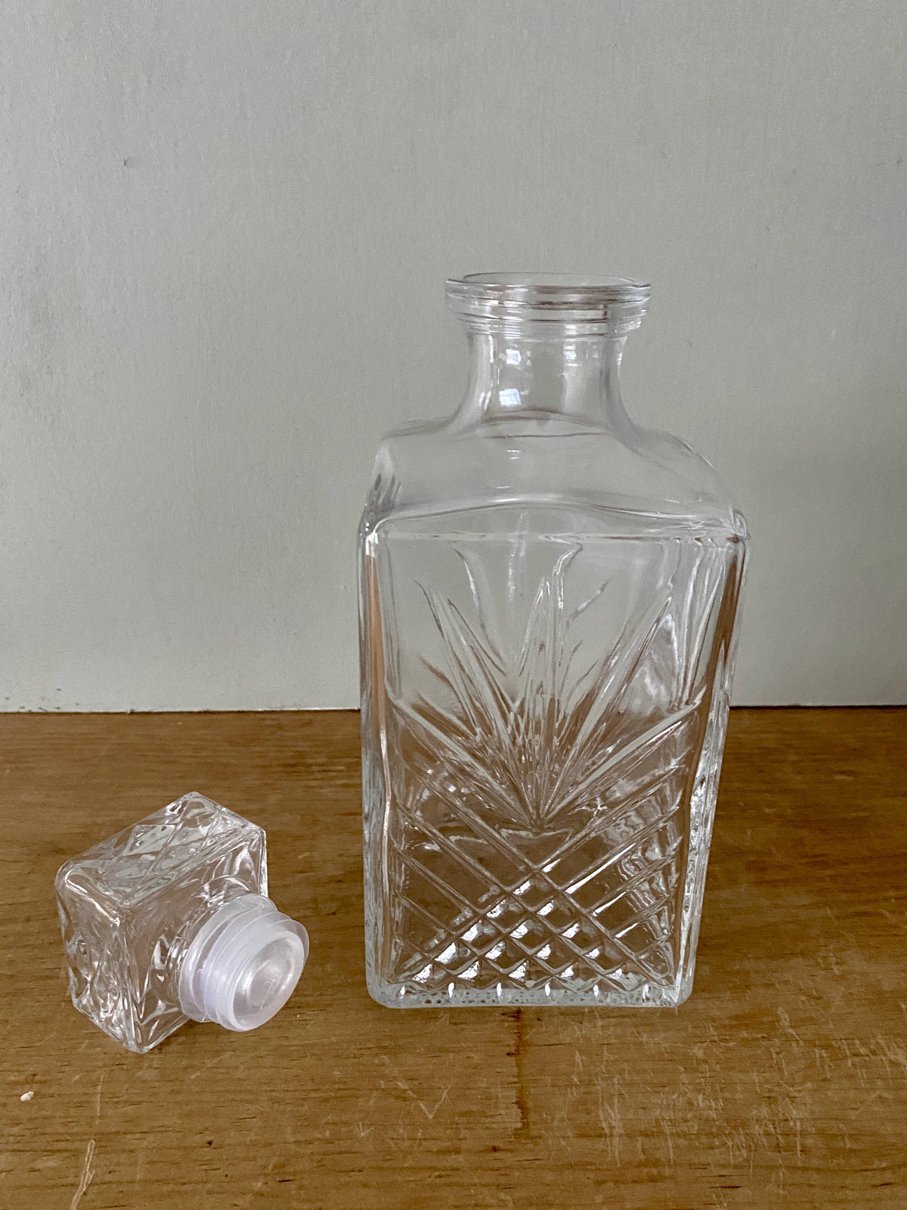 Vintage whiskey decanter