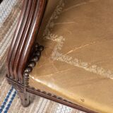 Pair of Louis XVI office armchairs