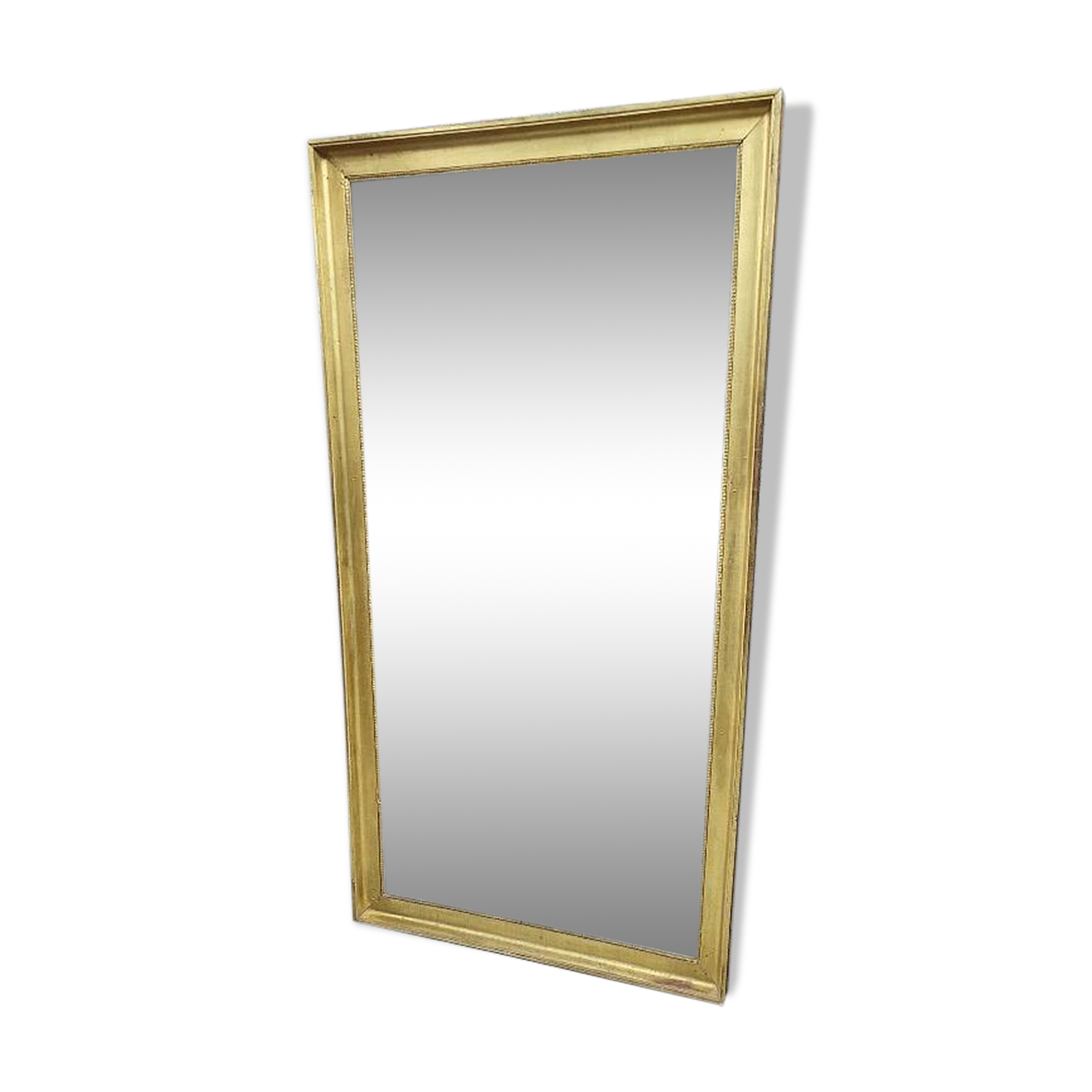 Large gilt mirror in 2 parts from the early 19th century
