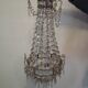 Antique balloon chandelier with tassels