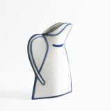 Ceramic Vase 'Morandi Pitcher - Blue'