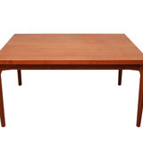 Table à manger extensible danoise des années 1960 en teck