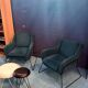 Armchair with armrests