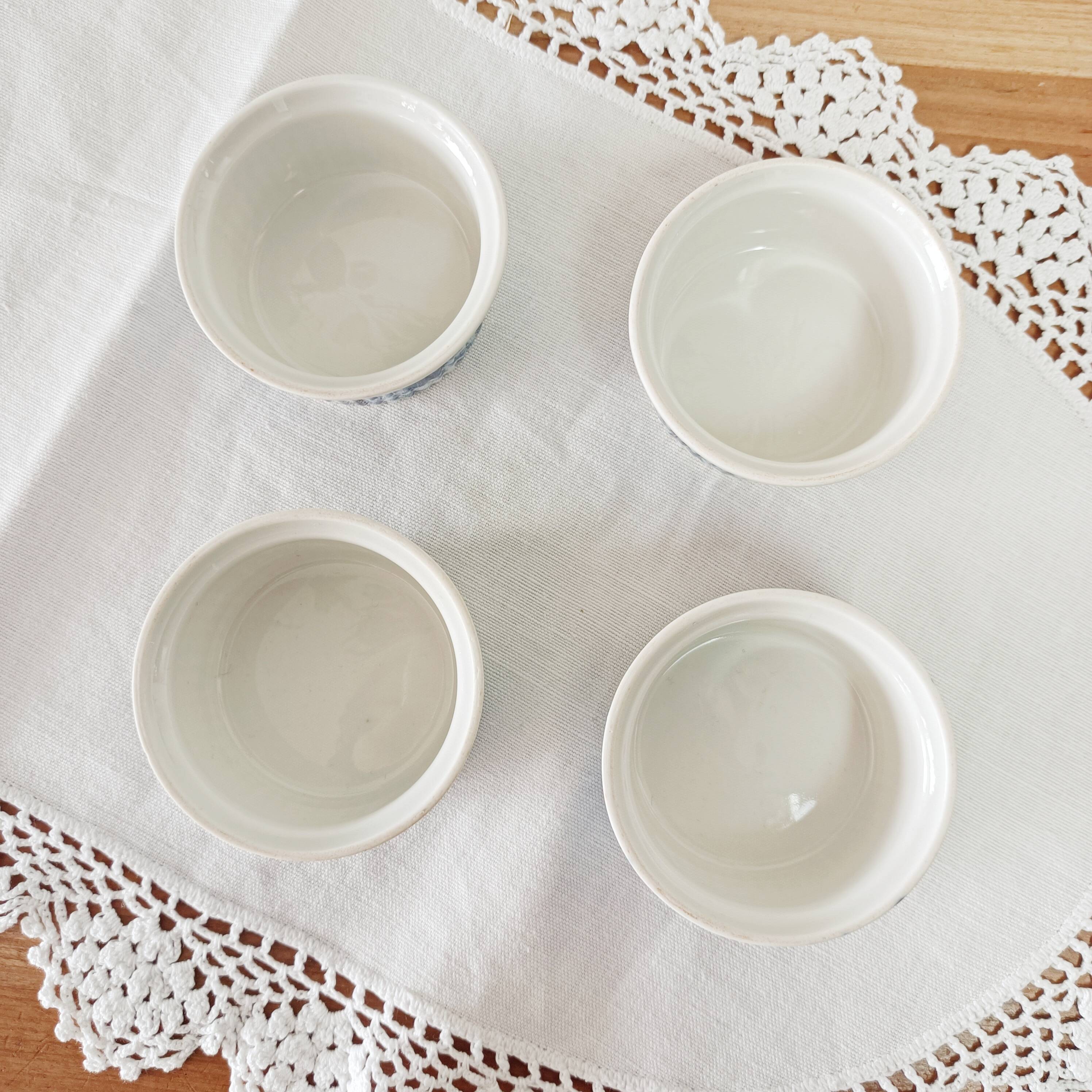 Set of 4 ramekins Pillivuyt Country style