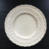 Ivory dish braided effect