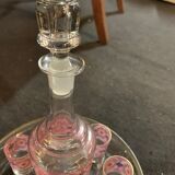 Enamel glass liquor service