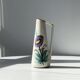 Very decorative colorful pitcher vase with Scheurich floral motif