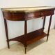 Louis XVI style mahogany console, 19th century