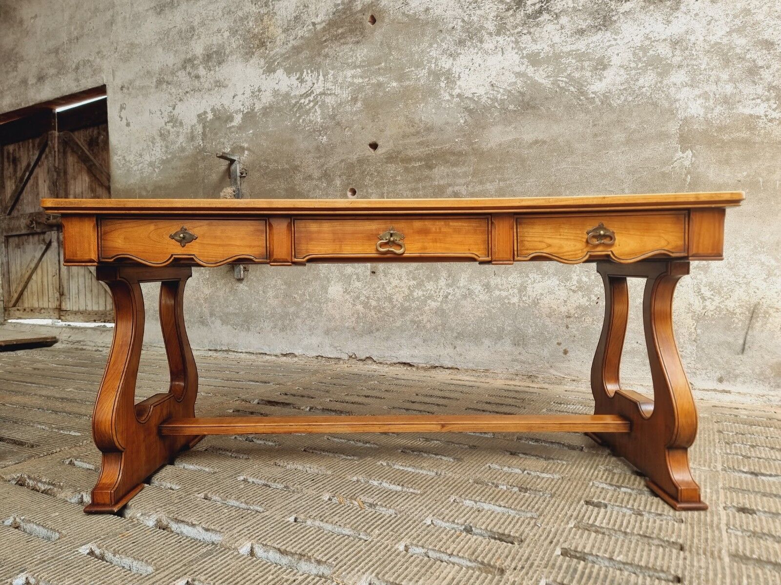 Antique table desk table N.V. Paerels