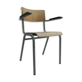 Chair with armrest bakelite school