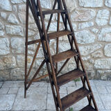 Decorative wooden ladder