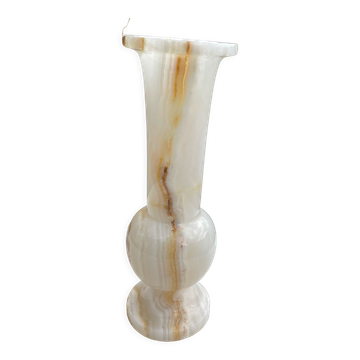 1970 vintage alabaster vase