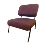 Designer wool armchair