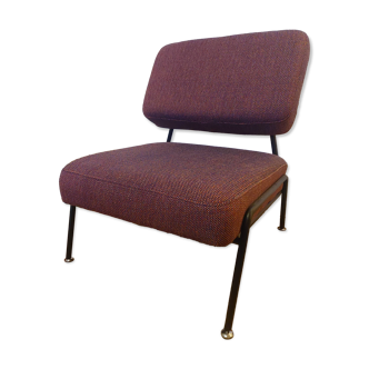 Designer wool armchair