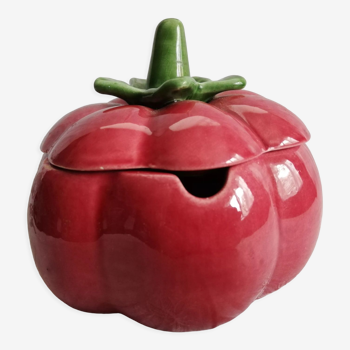 Pot tomate en barbotine