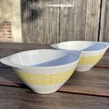 2 Badonviller bowls from the 50s