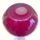 Antique mouth-blown glass vase