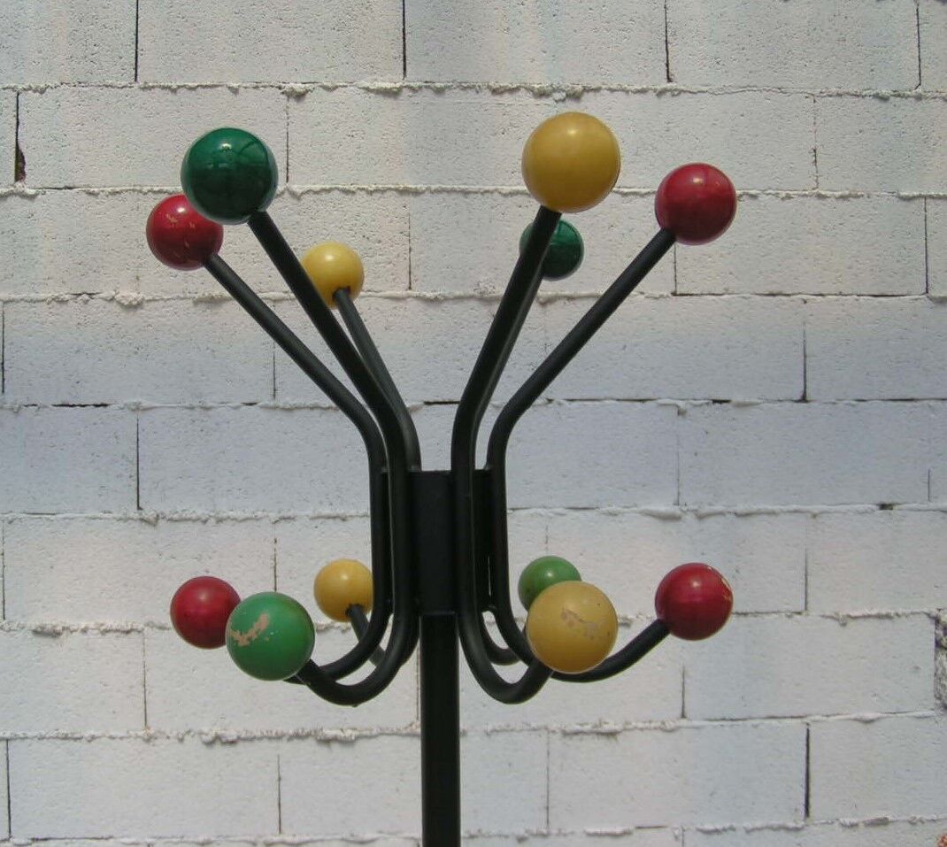 Vintage parrot coat rack