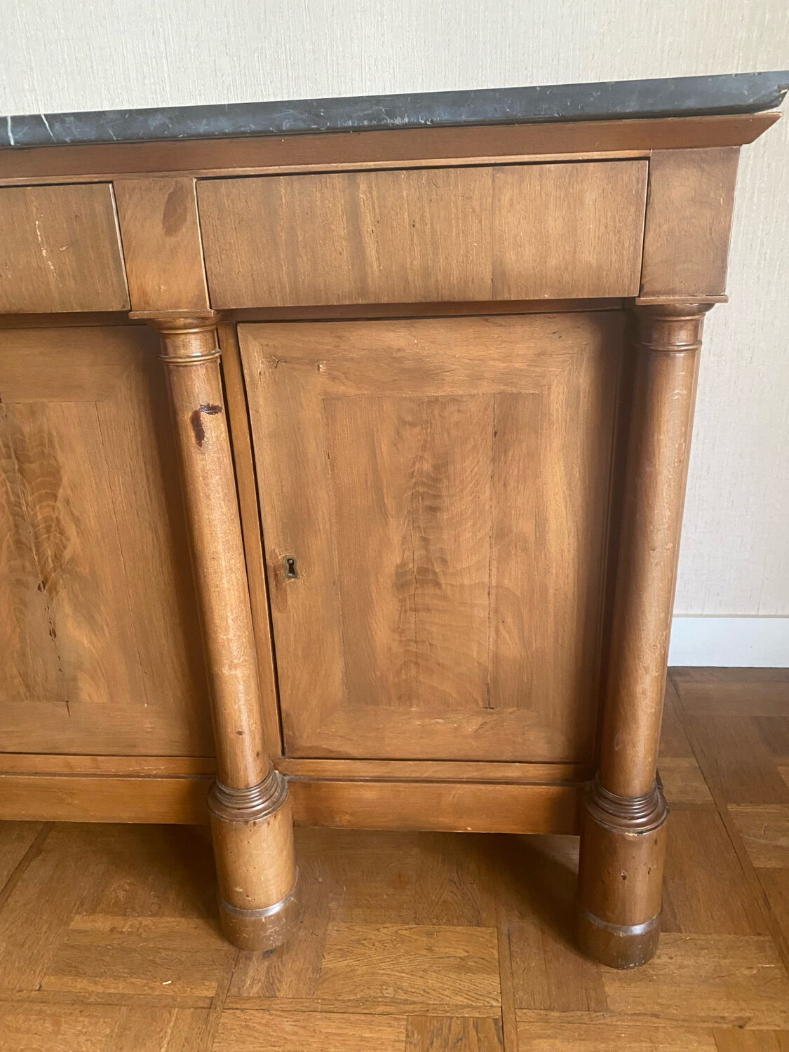 Enfilade Empire period and not style. No shipping.