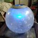 Ball lamp, unique piece created by an artist.